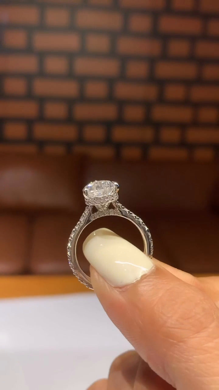 Moissanite Ring