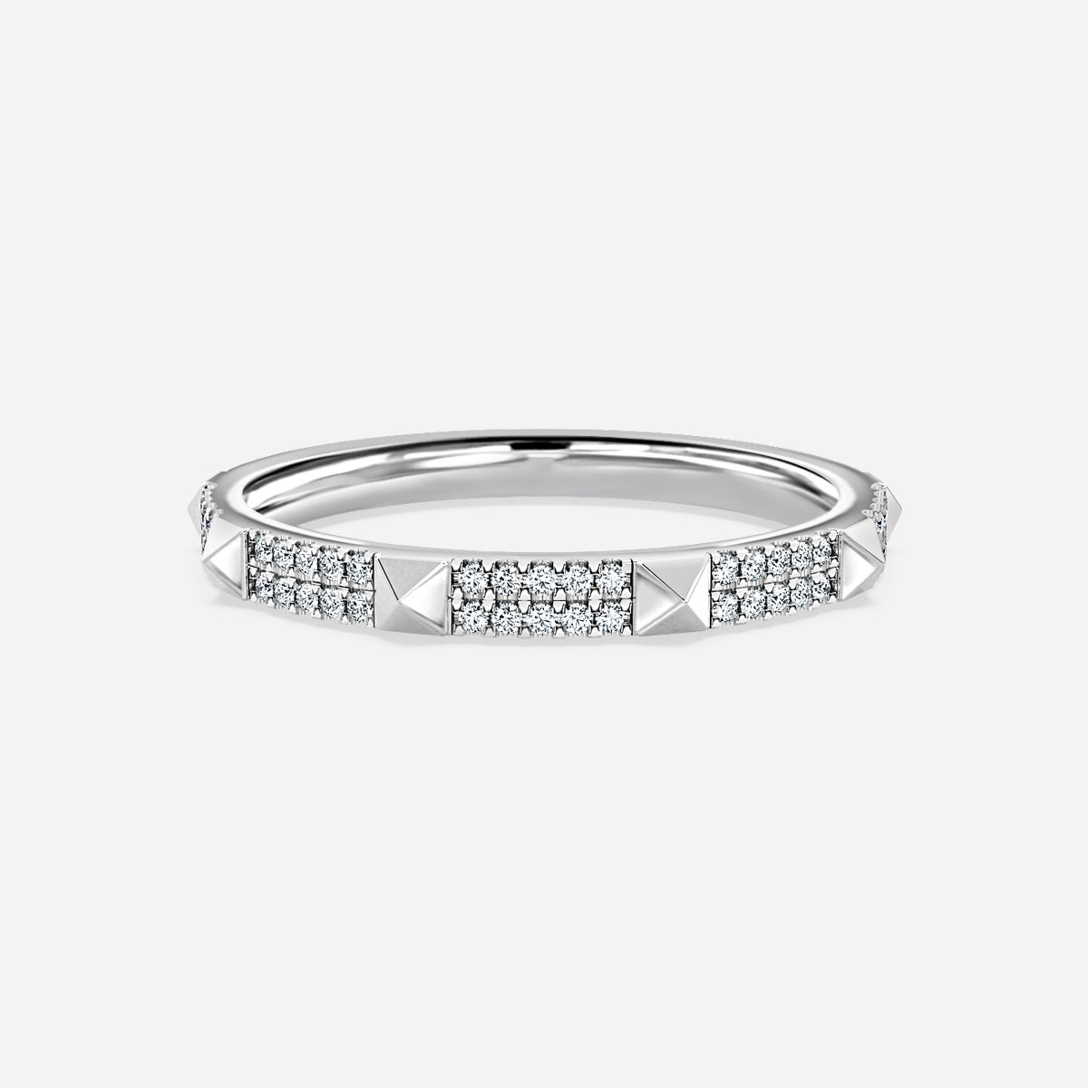 Cypress Moissanite Wedding Ring