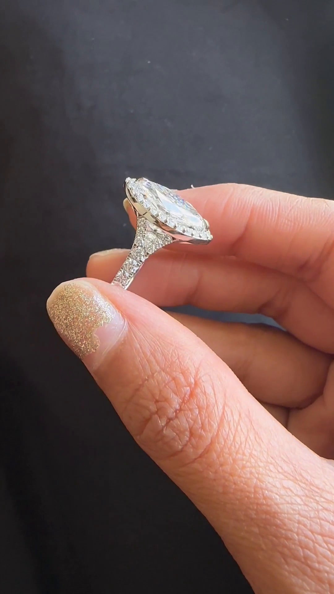 Marquise Engagement Ring