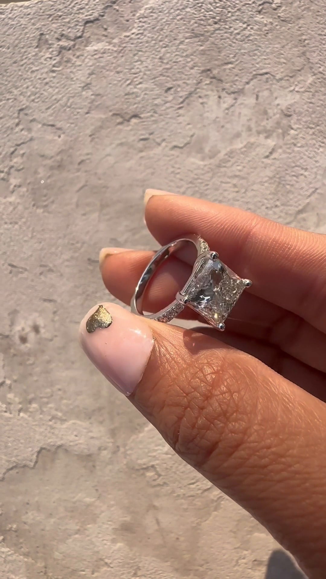 Eira Moissanite Ring