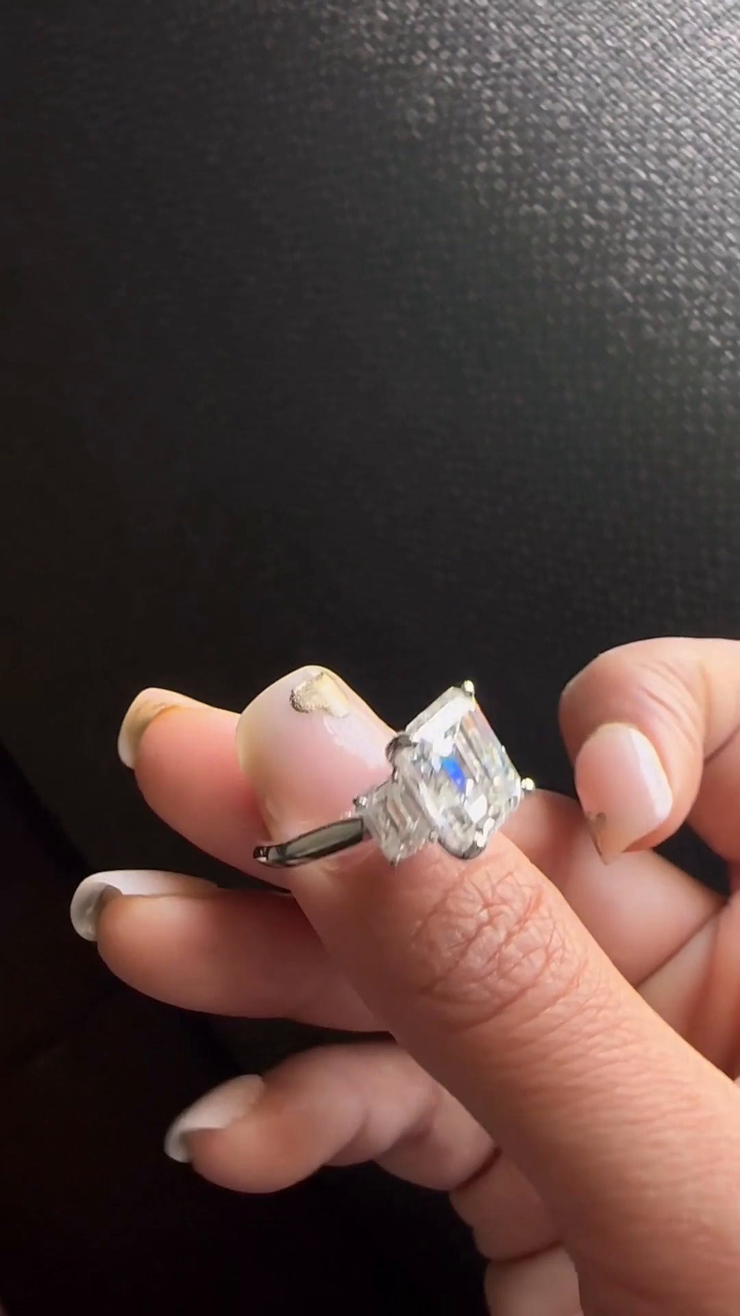 Three Stone Engagement Ring