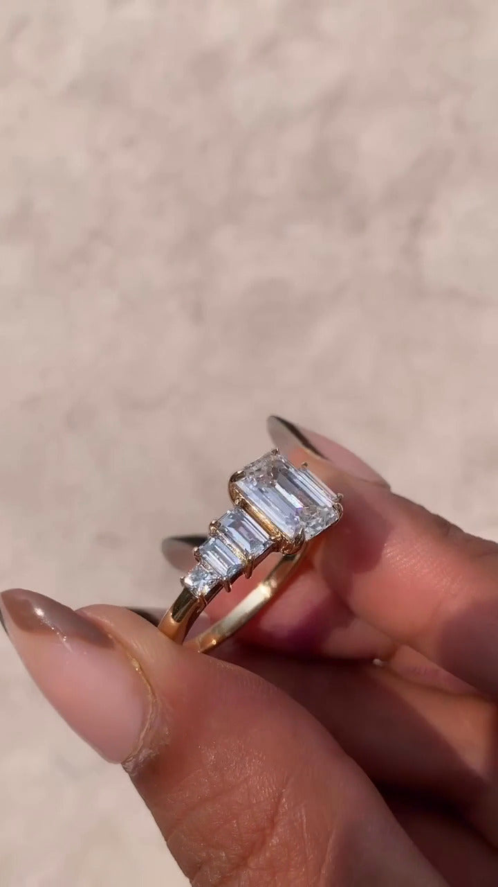 Fabiola Emerald Ring