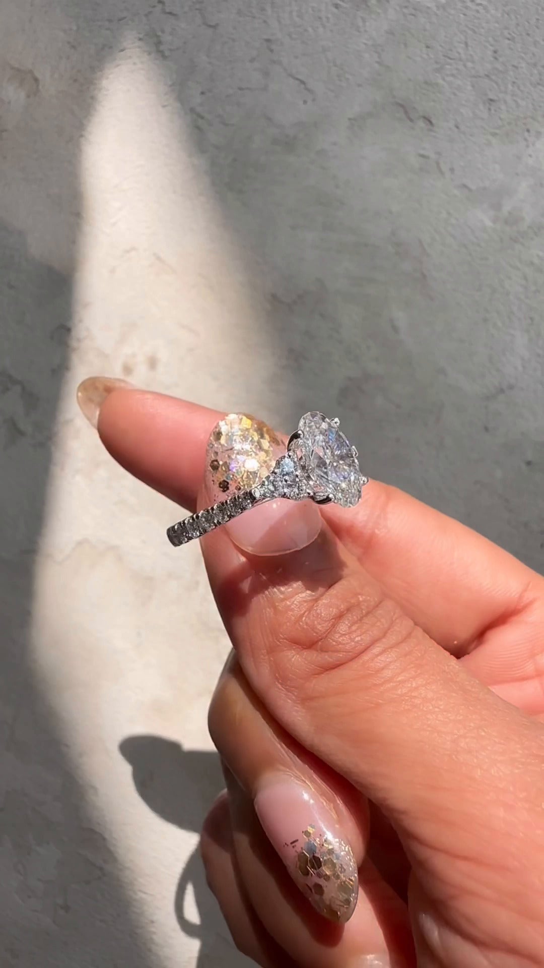 Moissanite Ring