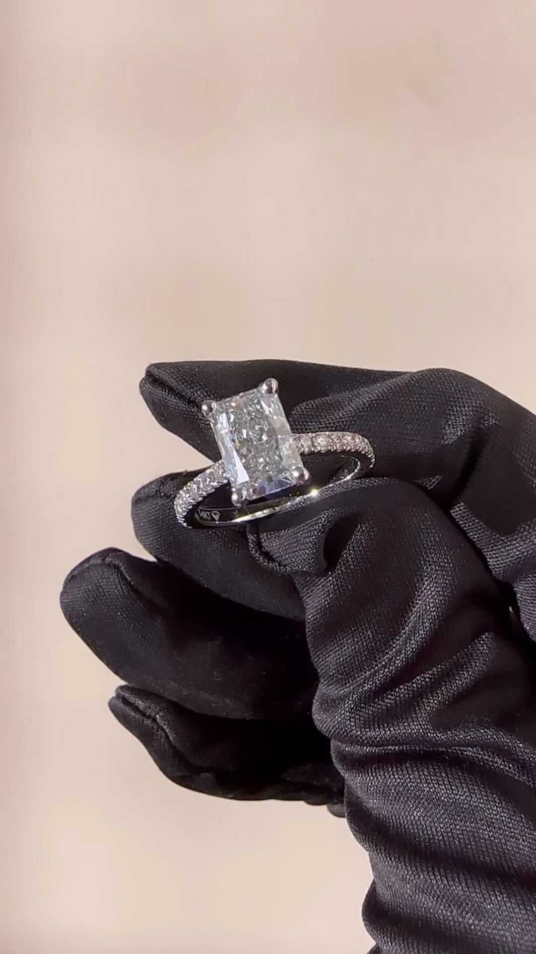 Radiant Engagement Ring