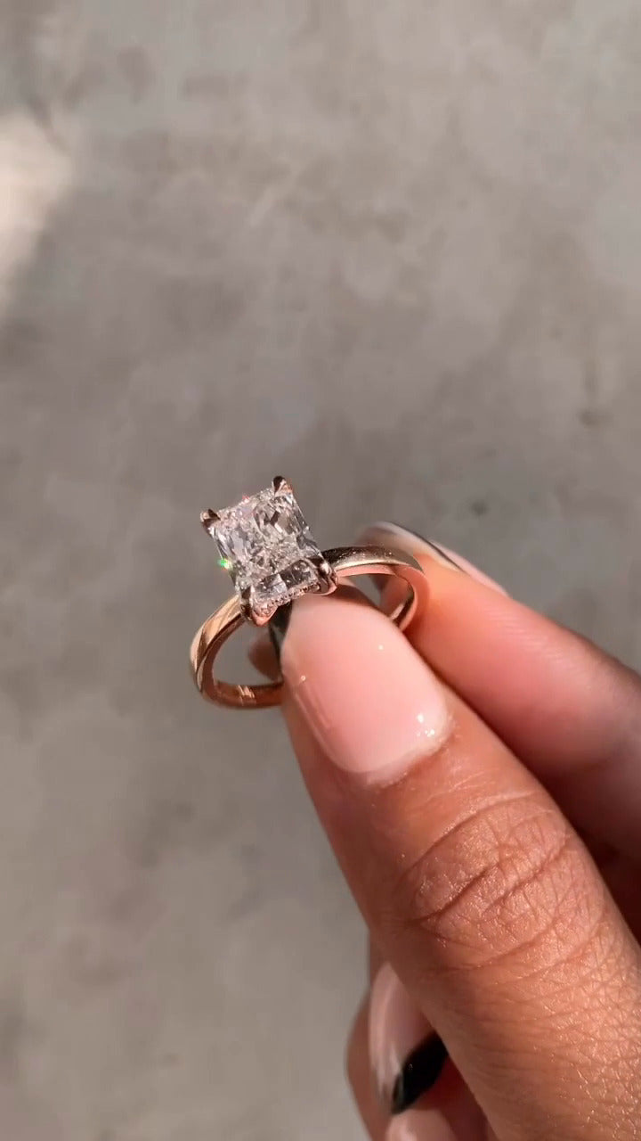 Moissanite Ring