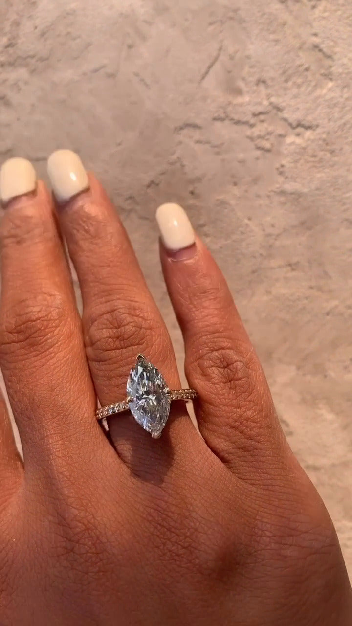 Marquise Engagement Ring