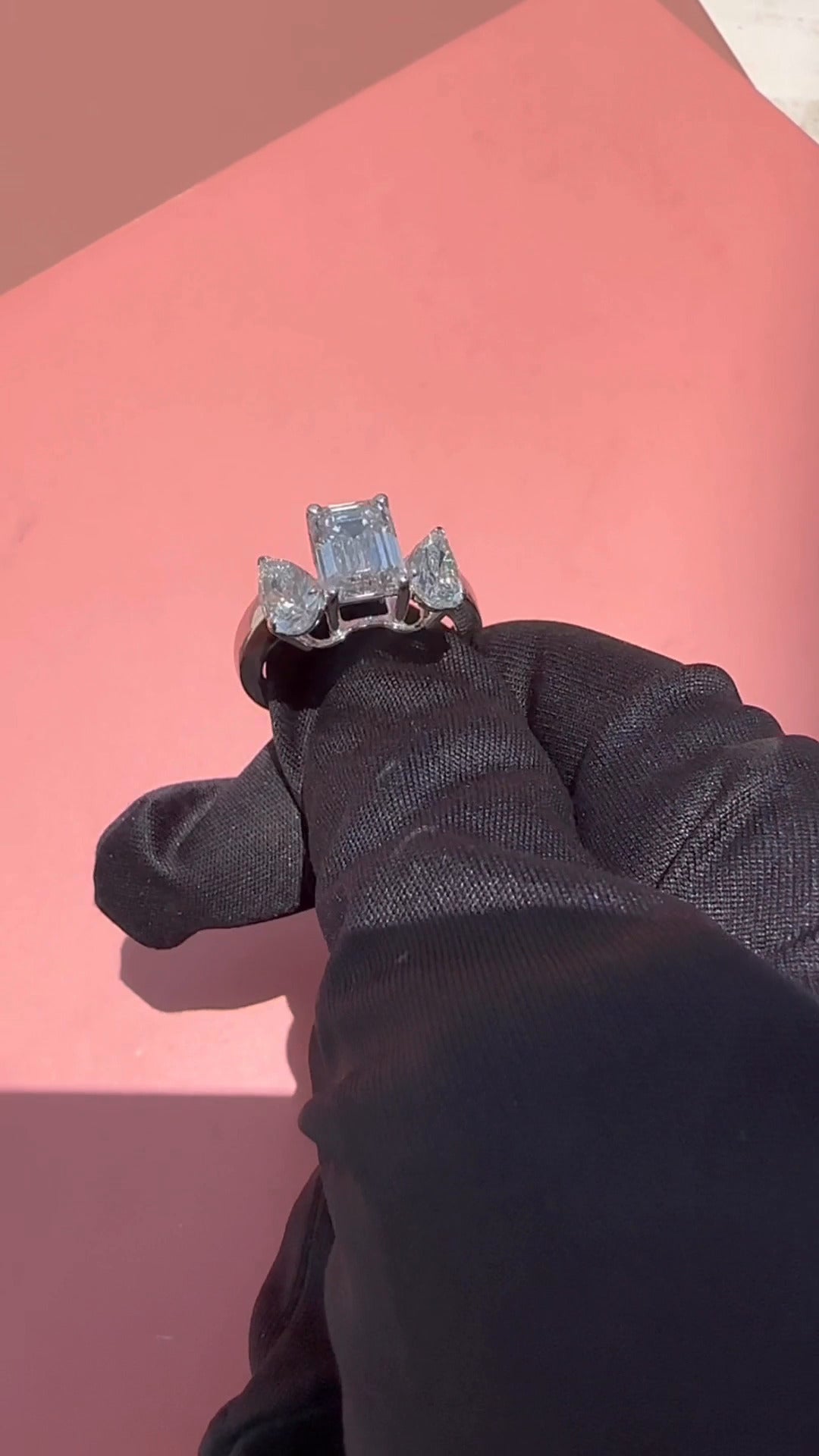 Emerald Engagement Ring