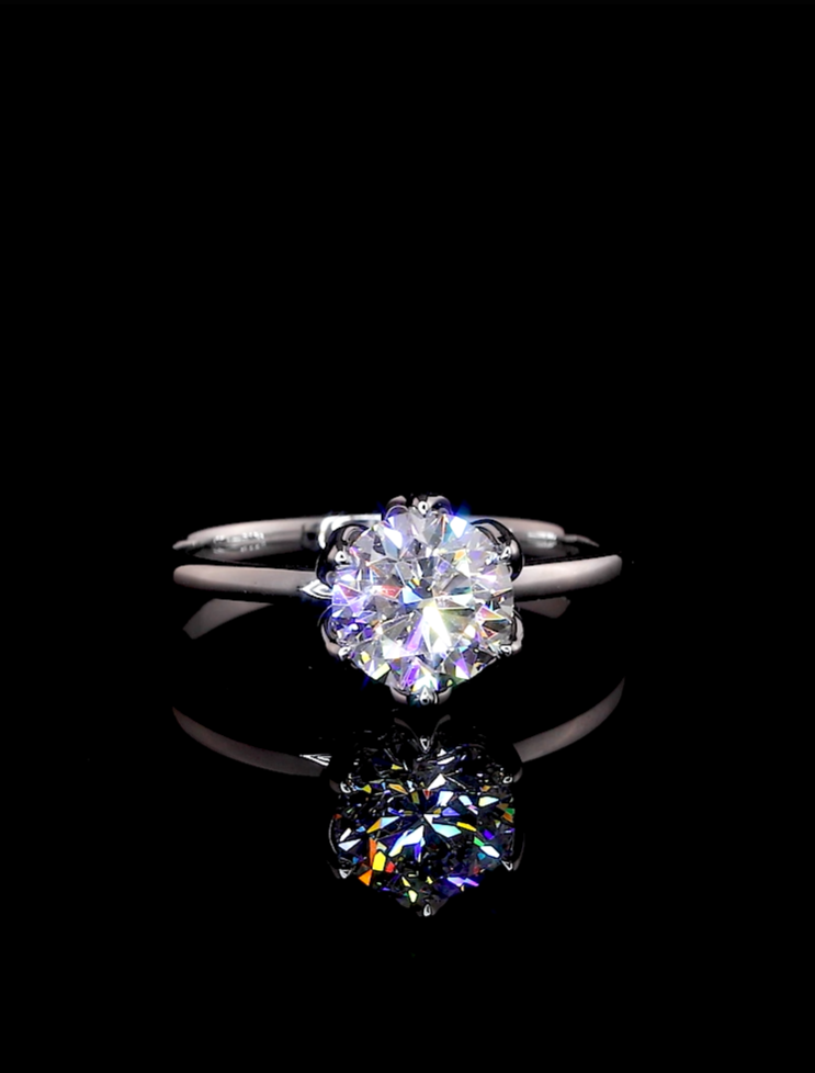 Jana Round Engagement Ring