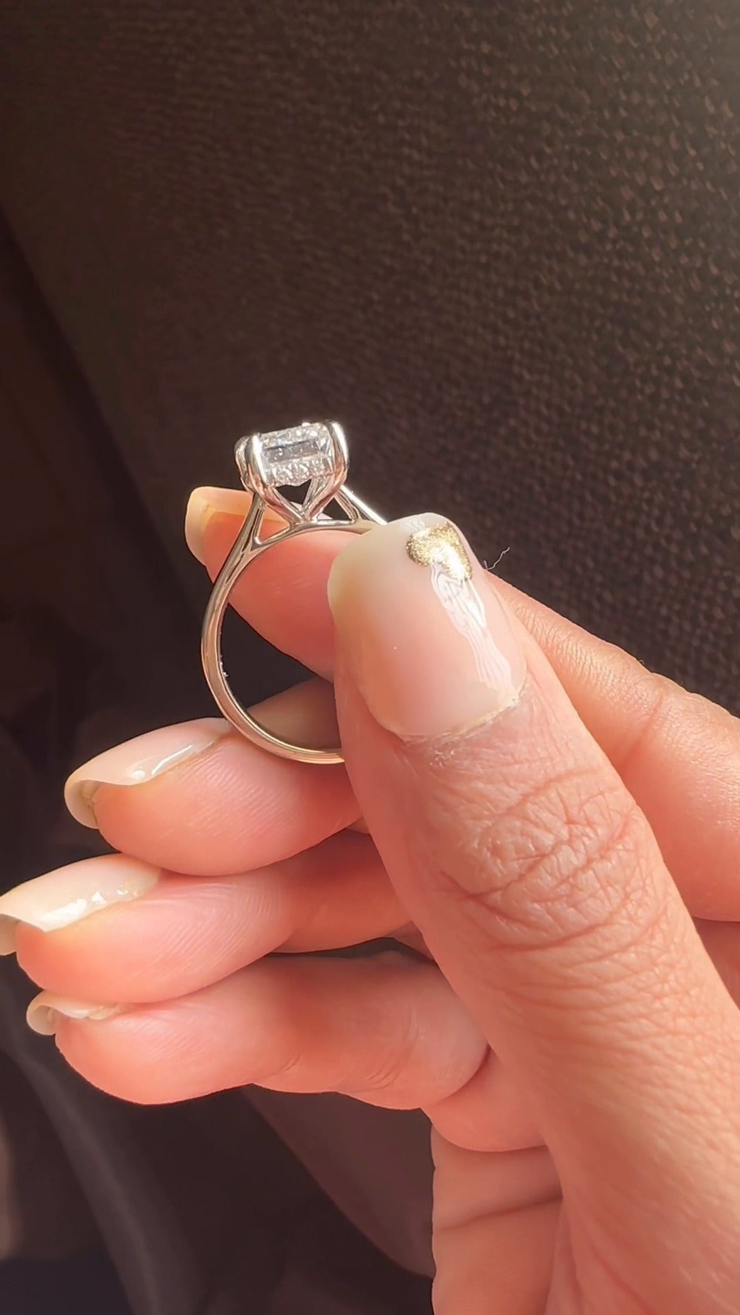 Hidden Halo Ring