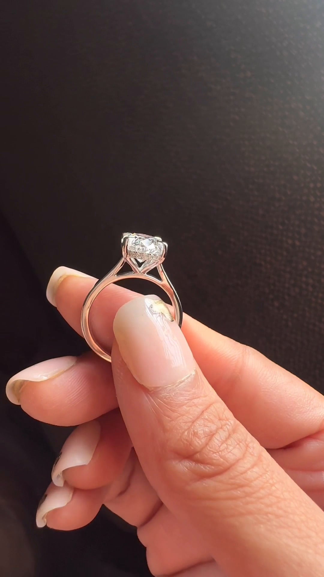 Moissanite Ring