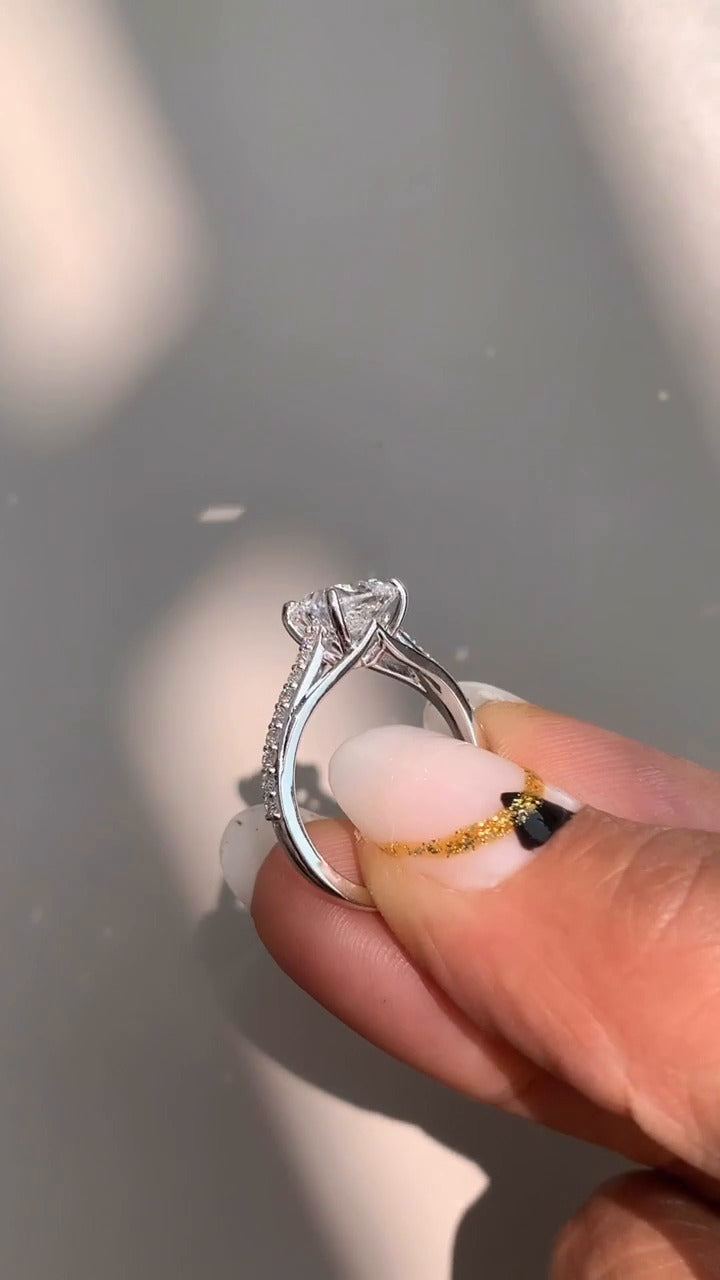 Cushion Engagement Ring
