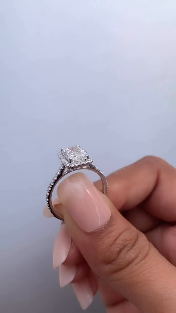 Joliette Radiant Engagement Ring