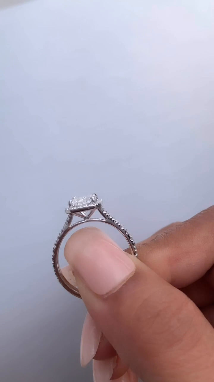 Joliette Radiant Engagement Ring