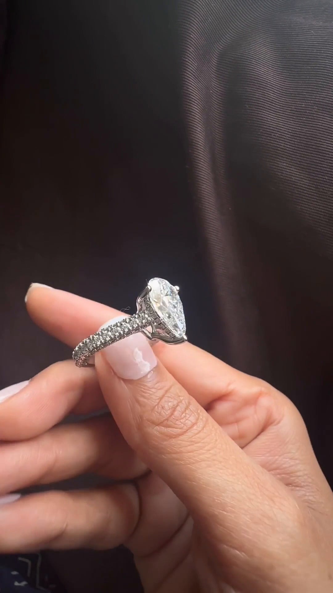Hidden Halo Ring
