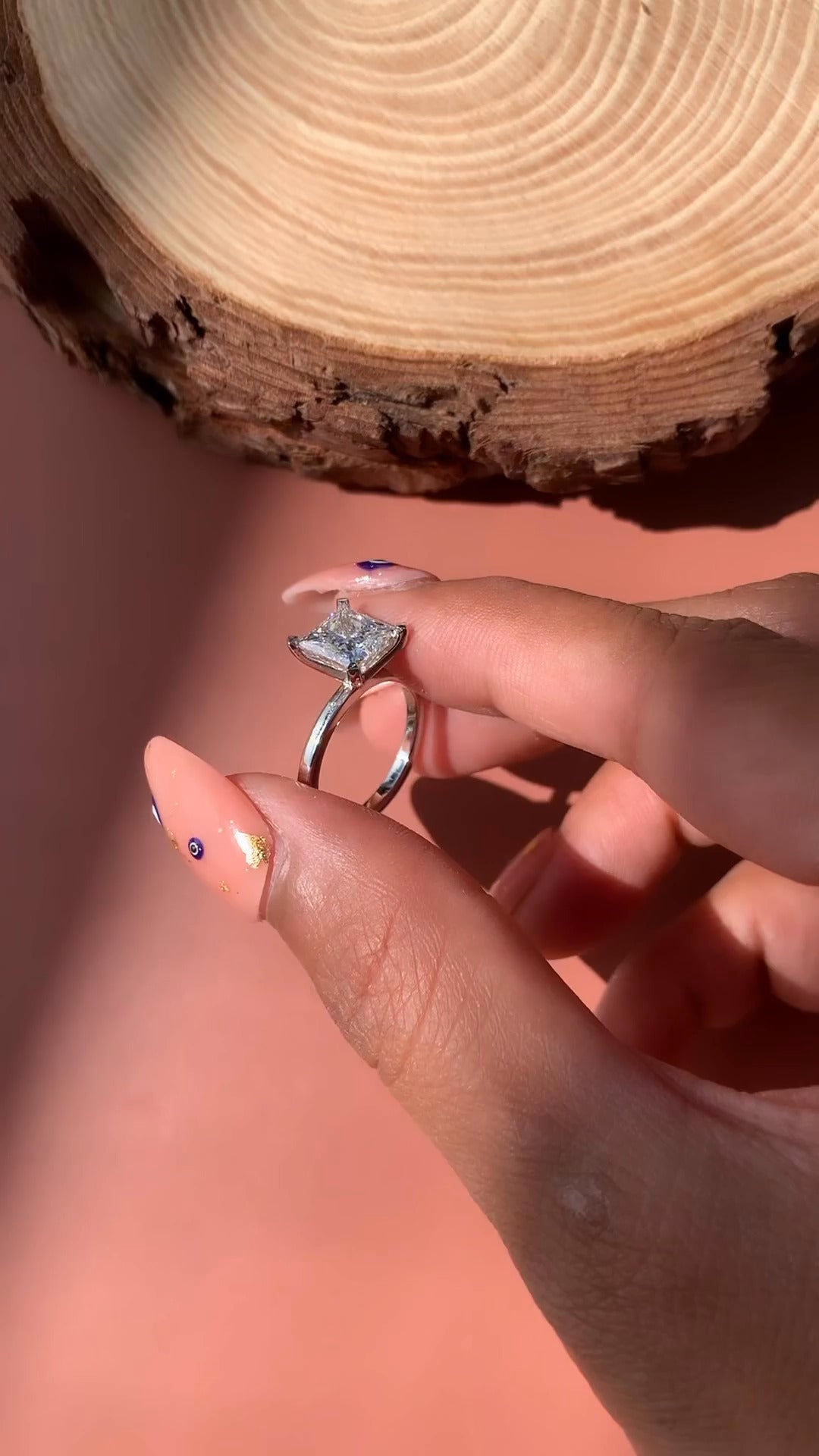 Princess Engagement Ring