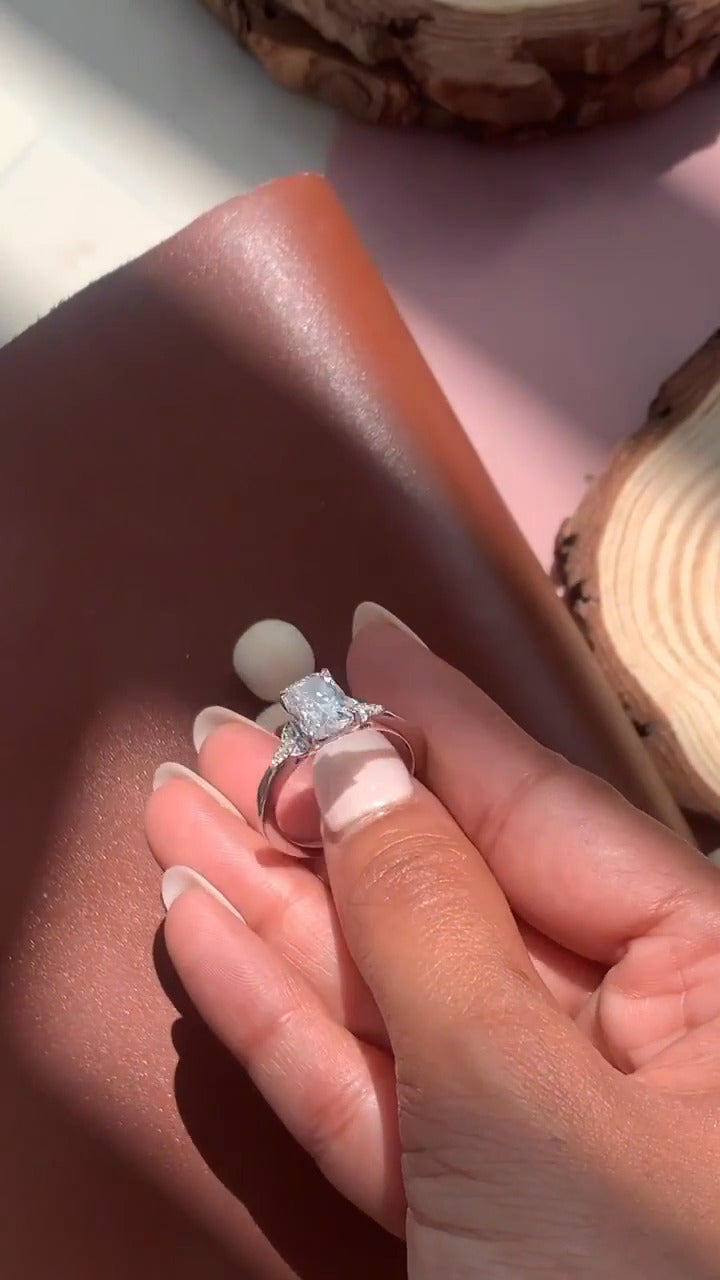 Cushion Engagement Ring