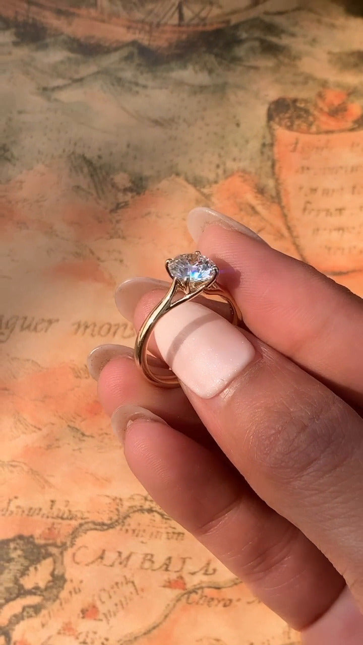 Round Solitaire Ring