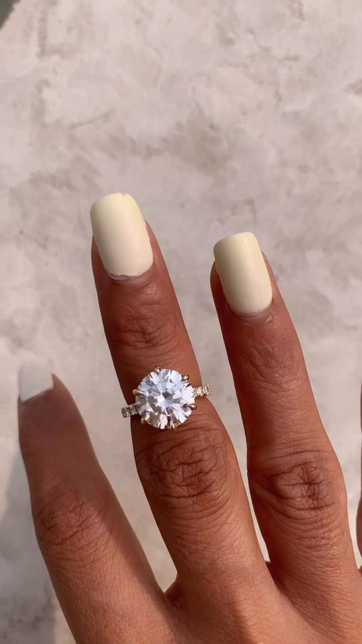 Moissanite Ring