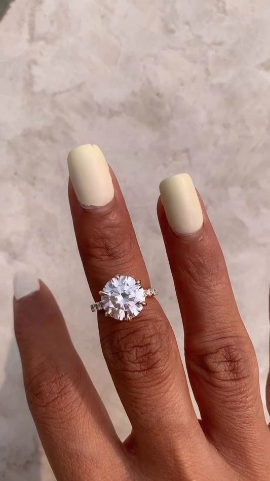 Moissanite Ring