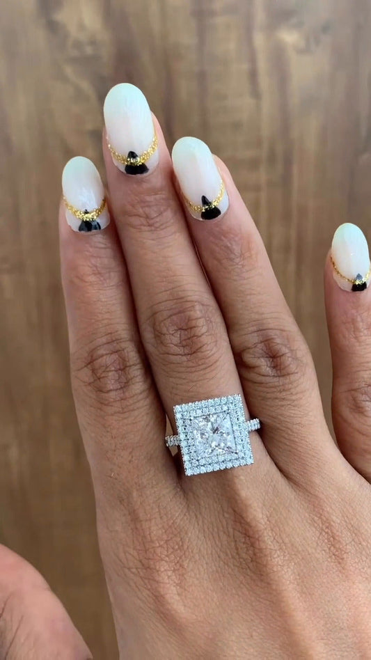 Princess Engagement Ring