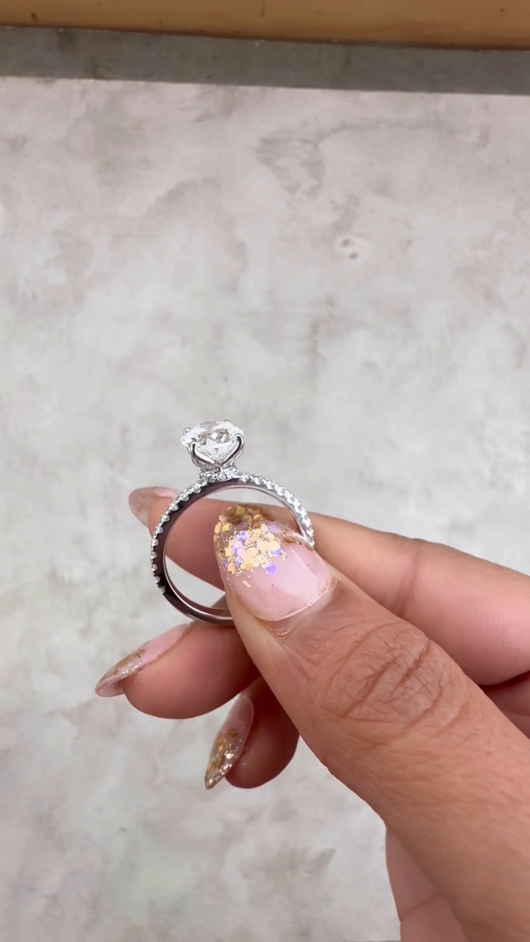 Hidden Halo Ring