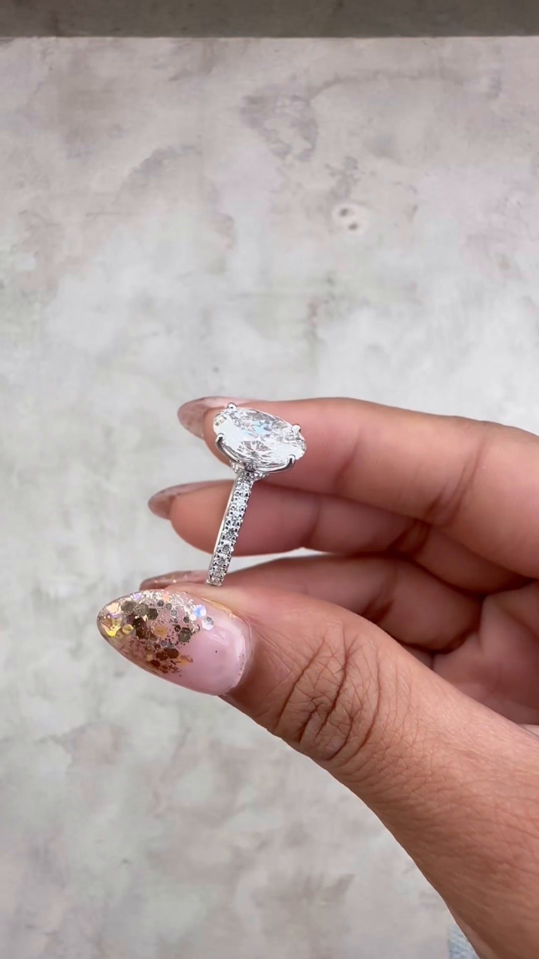 Moissanite Ring