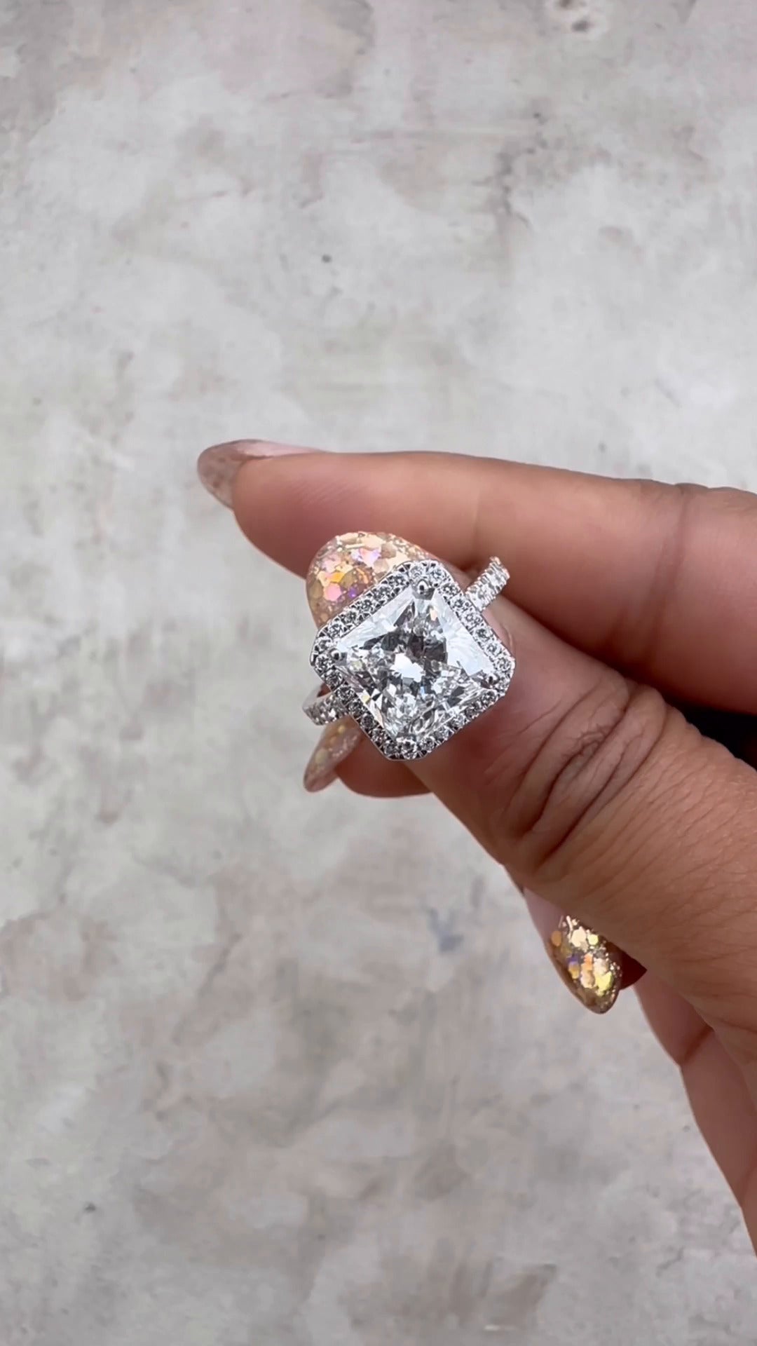 Moissanite Ring