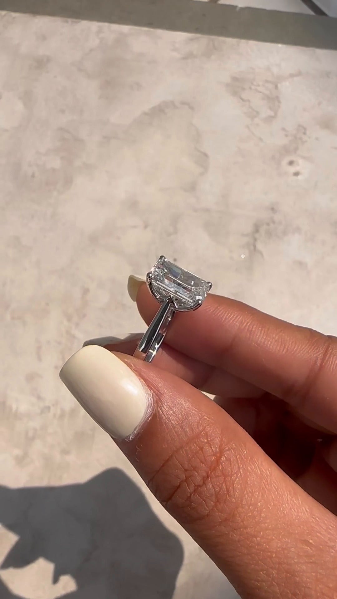 Moissanite Ring