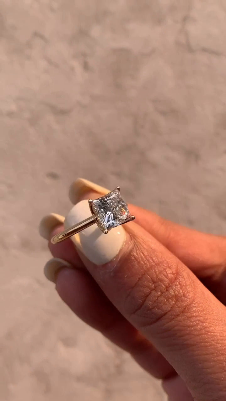 Princess Engagement Ring