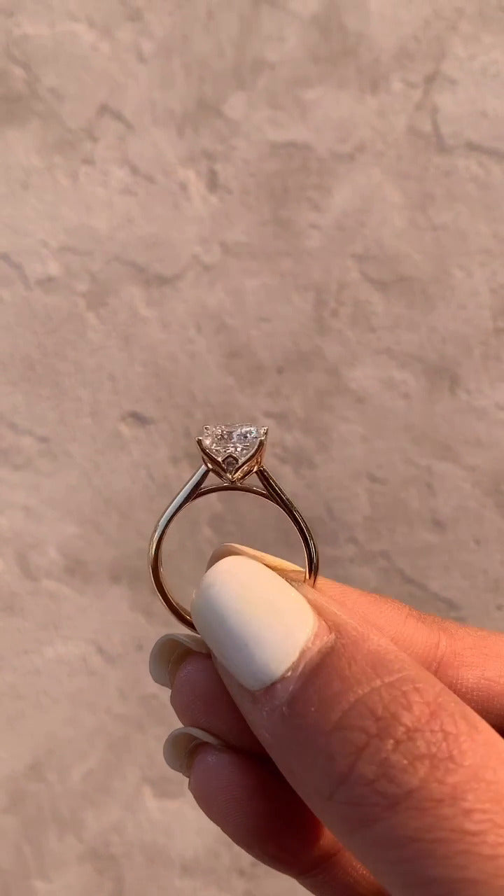 Moissanite Ring