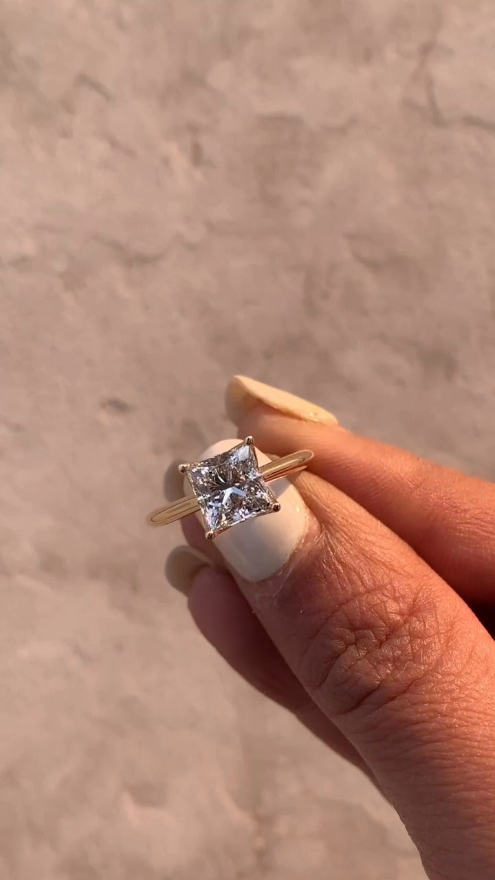 Princess Diamond Ring