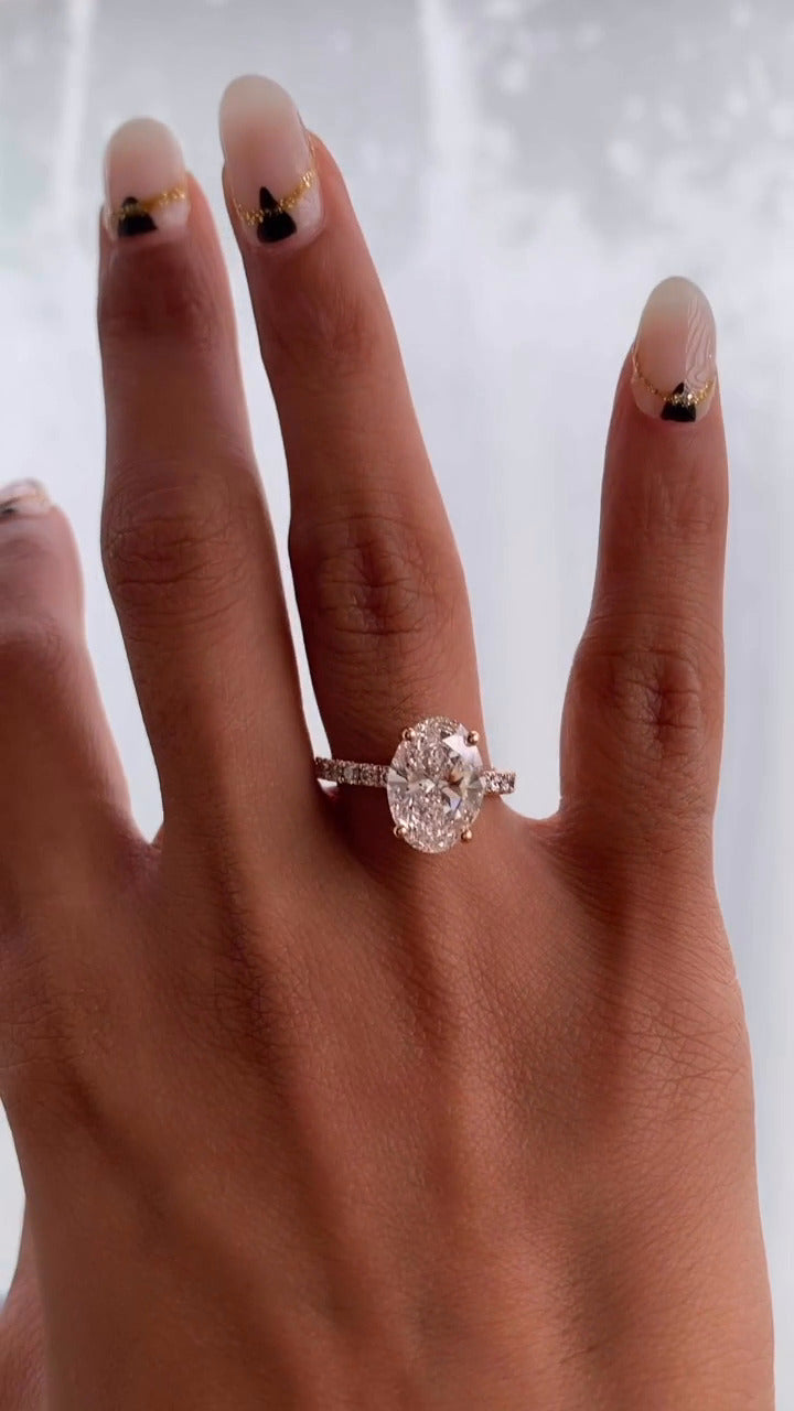 Maeve Oval Engagement Ring