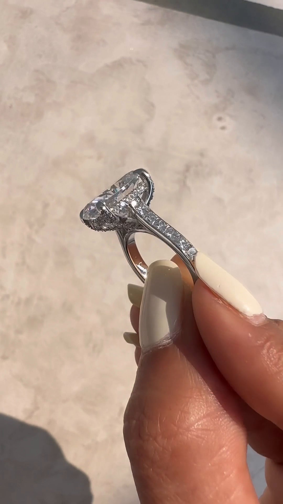 Moissanite Ring