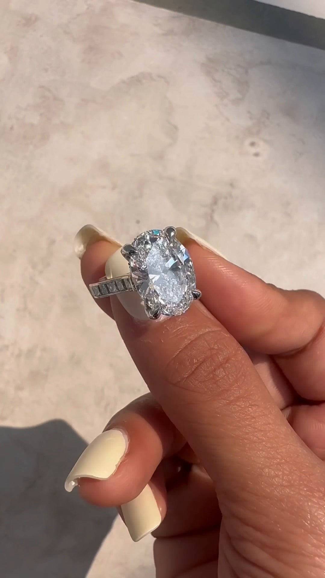 Hidden Halo Ring