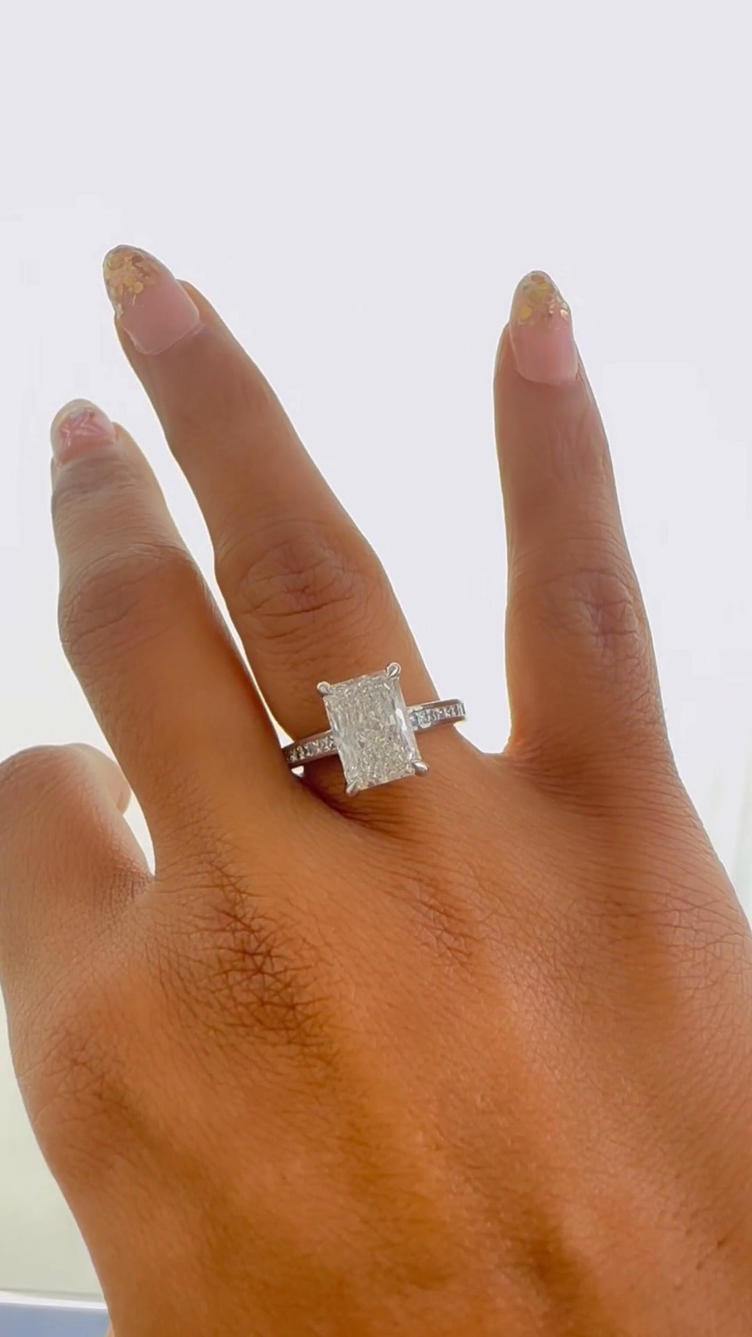 Hidden Halo Ring