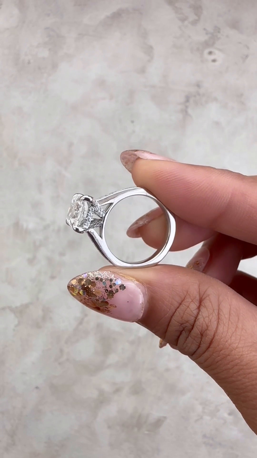 Moissanite Ring