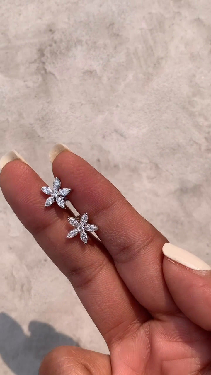 Flower Stud Earrings