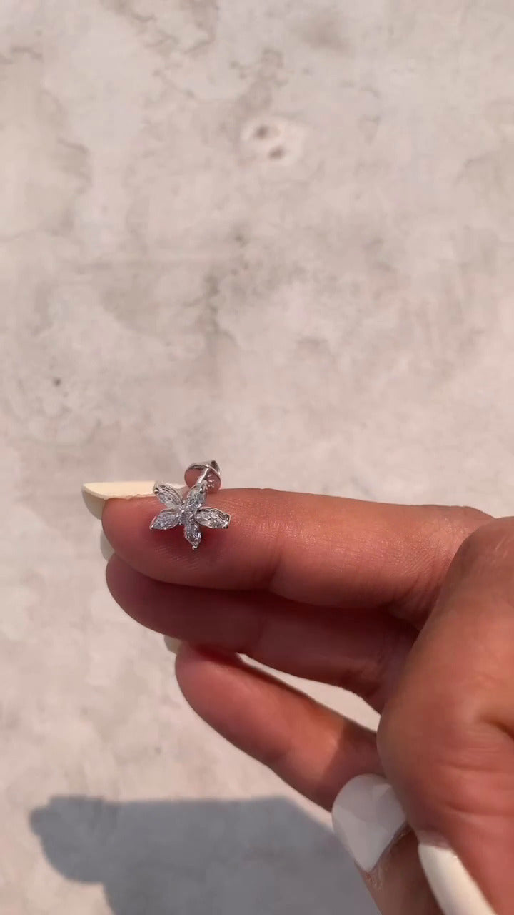 Marquise Stud Earring