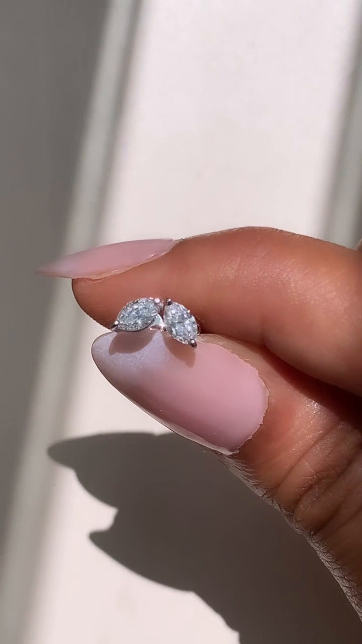 Moissanite Stud Earrings