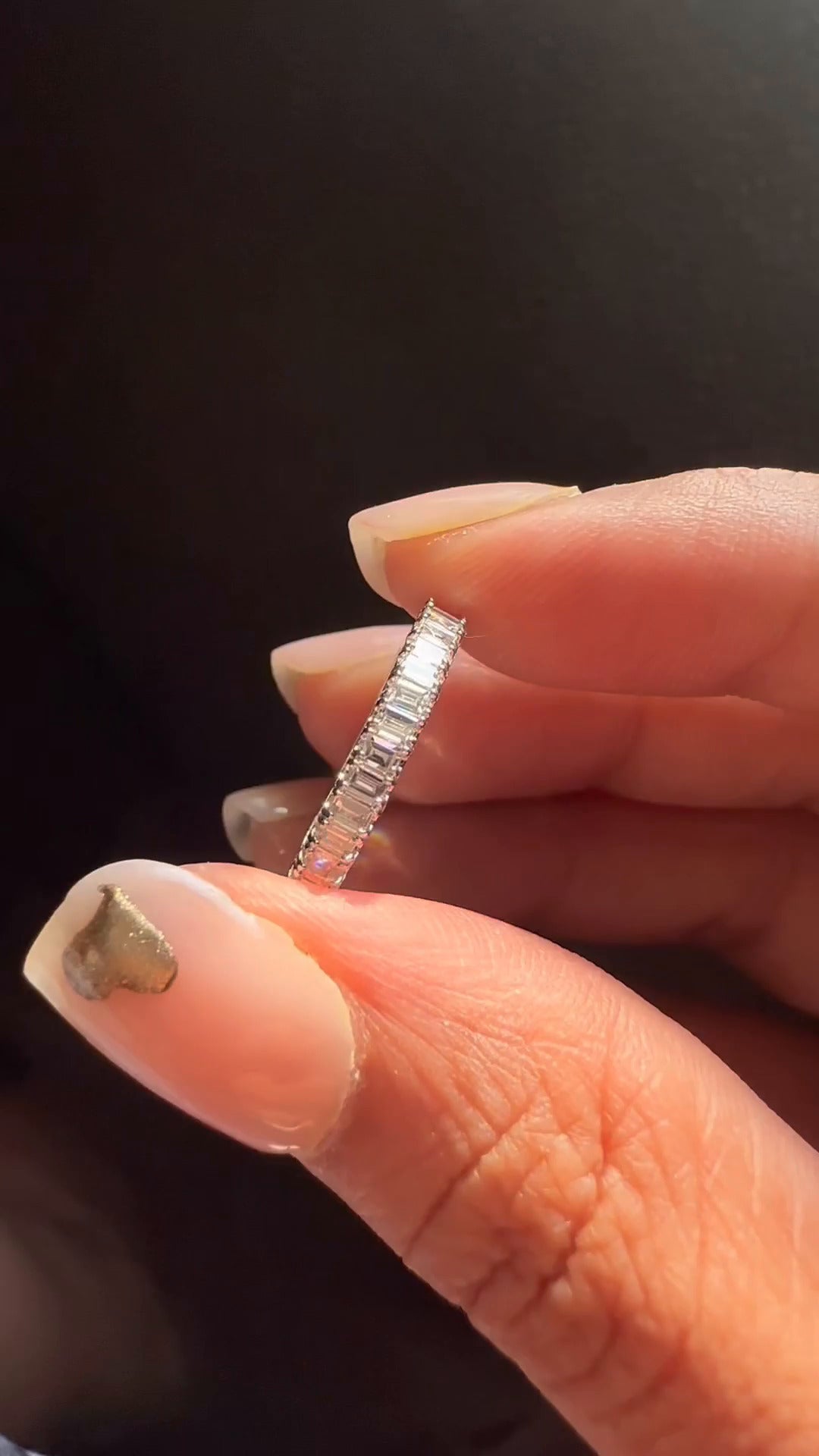Moissanite Ring