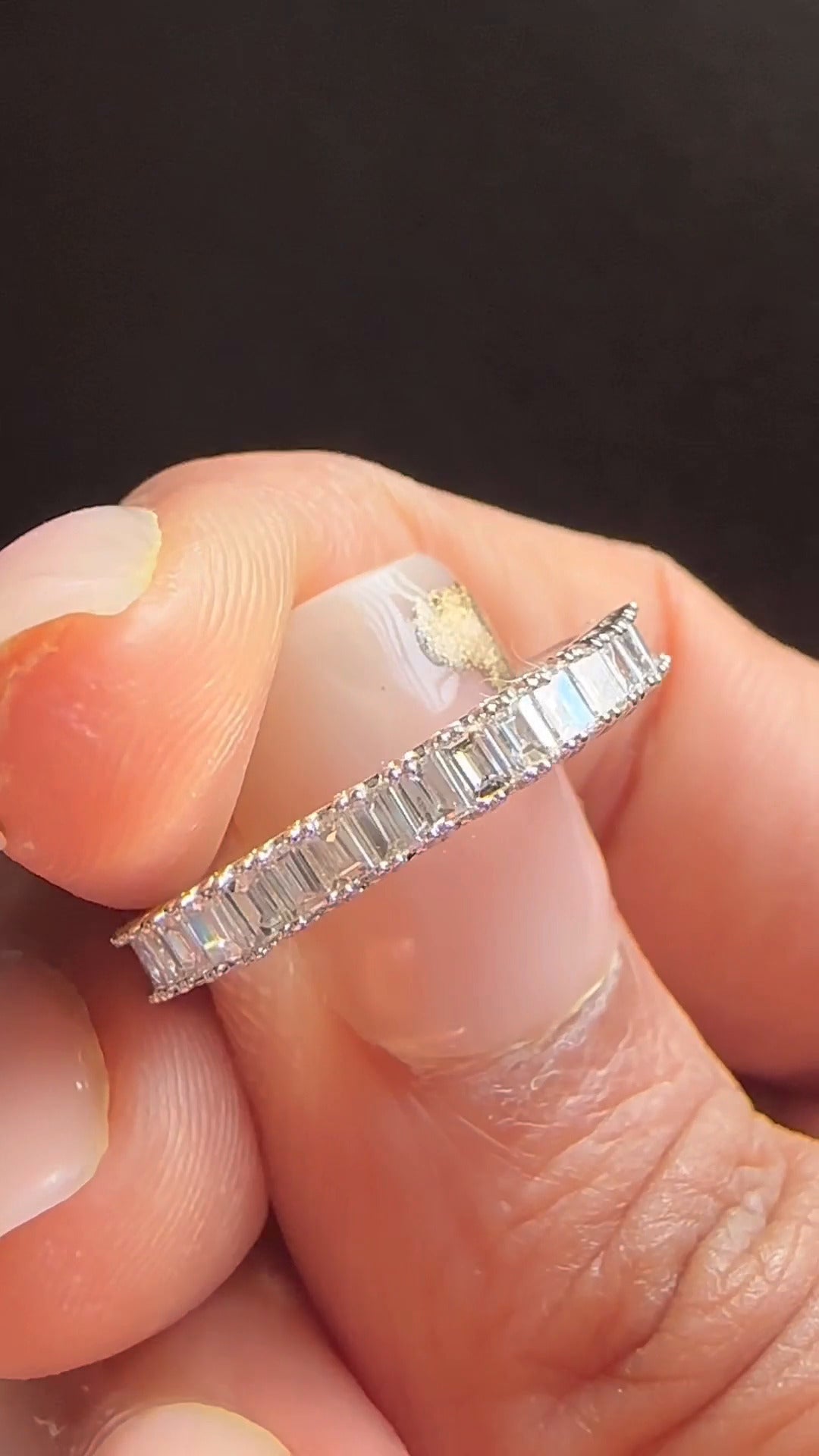 Baguette Wedding Ring