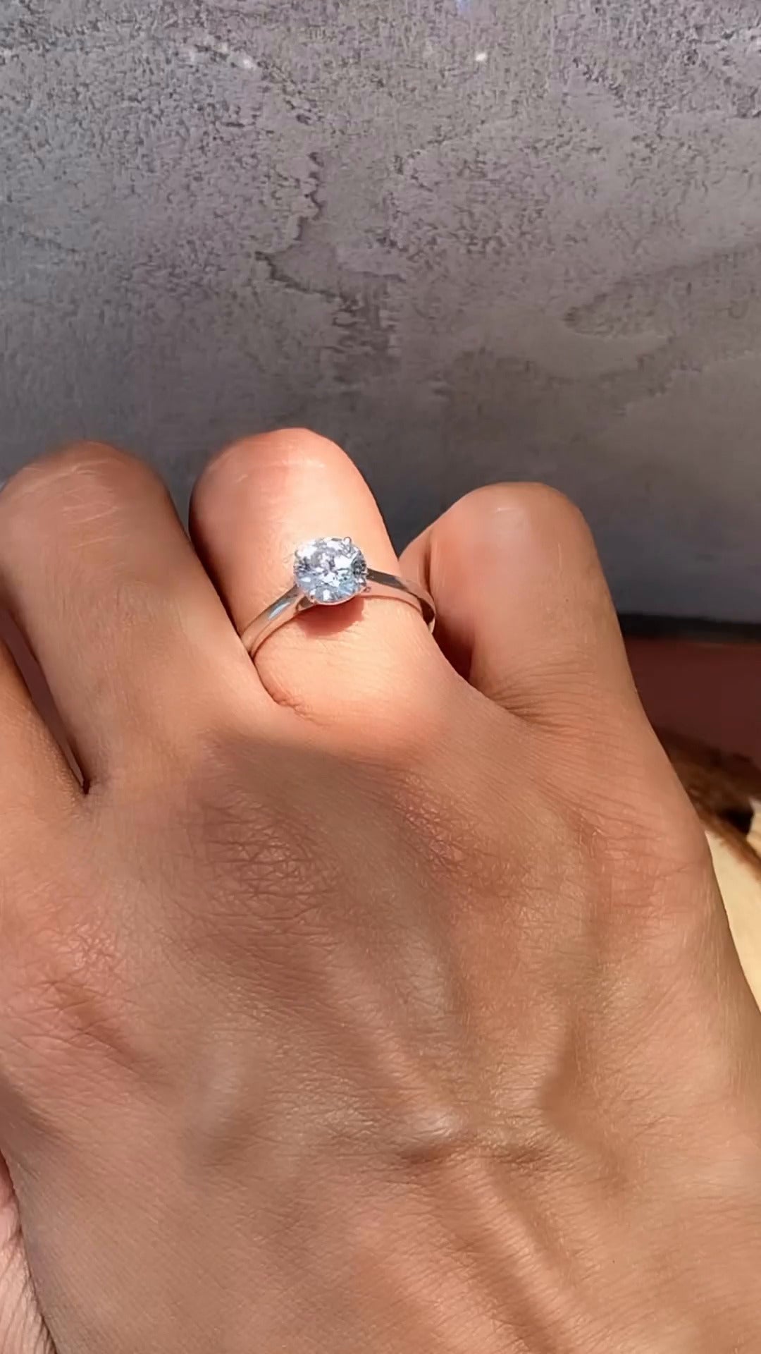 Moissanite Ring