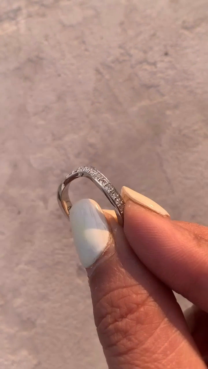 Moissanite Ring