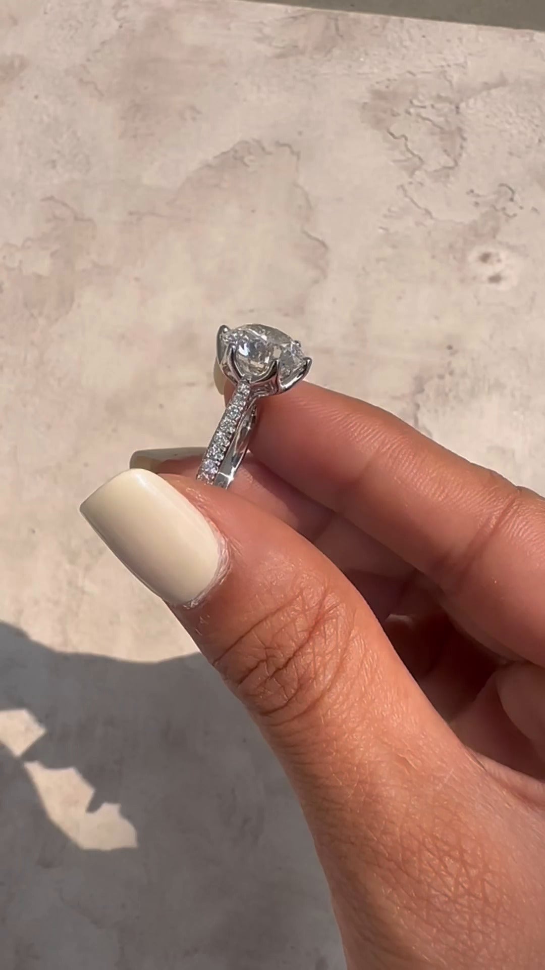 Moissanite Band