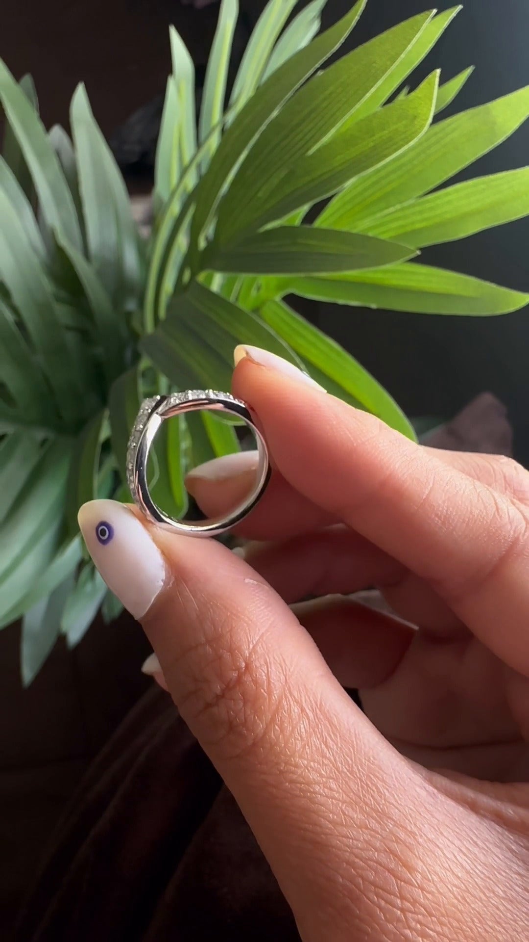Moissanite Wedding Ring