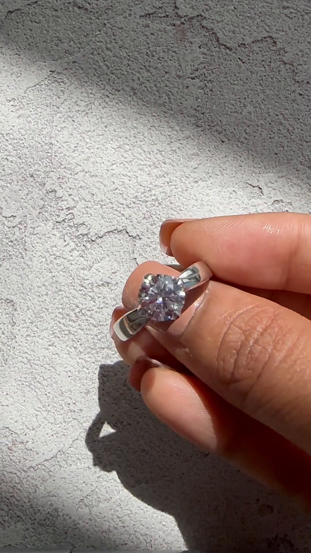 Solitaire Engagement Ringa