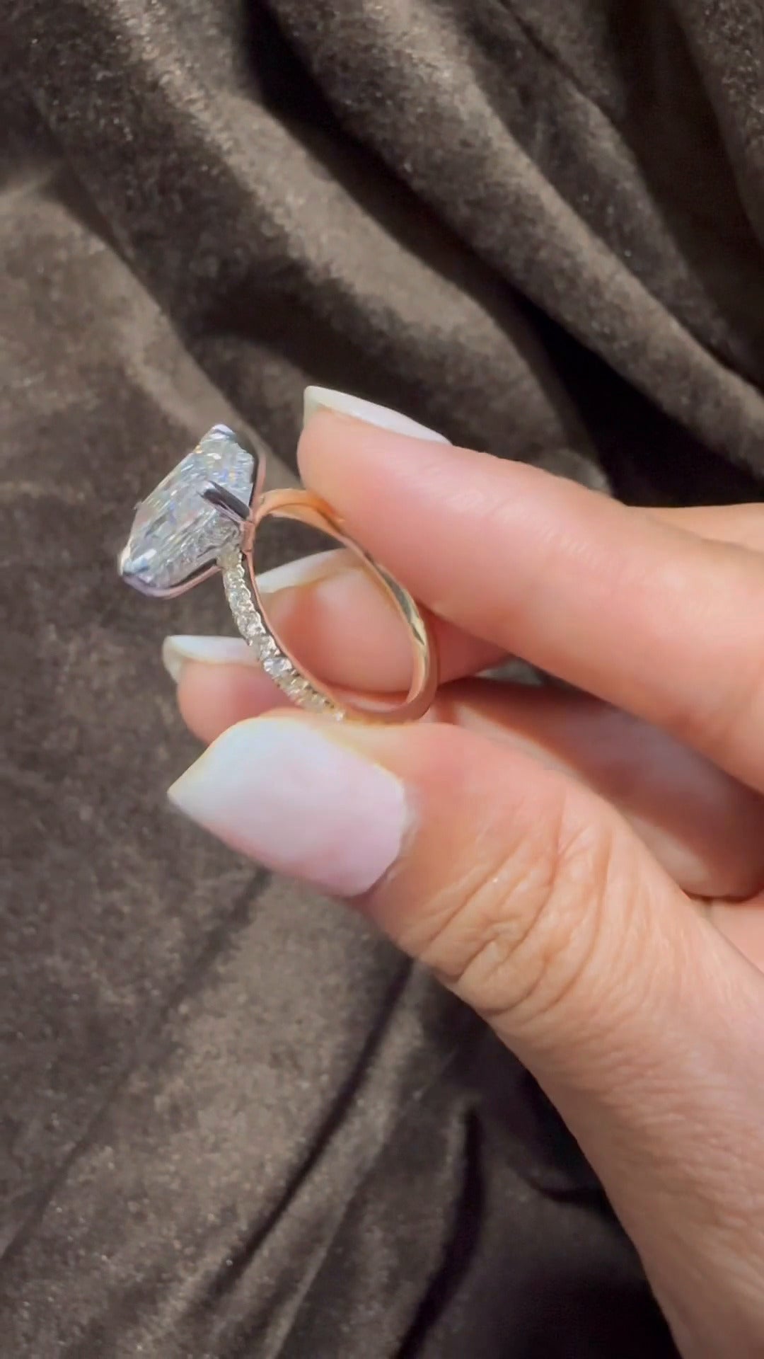 Radiant Engagement Ring