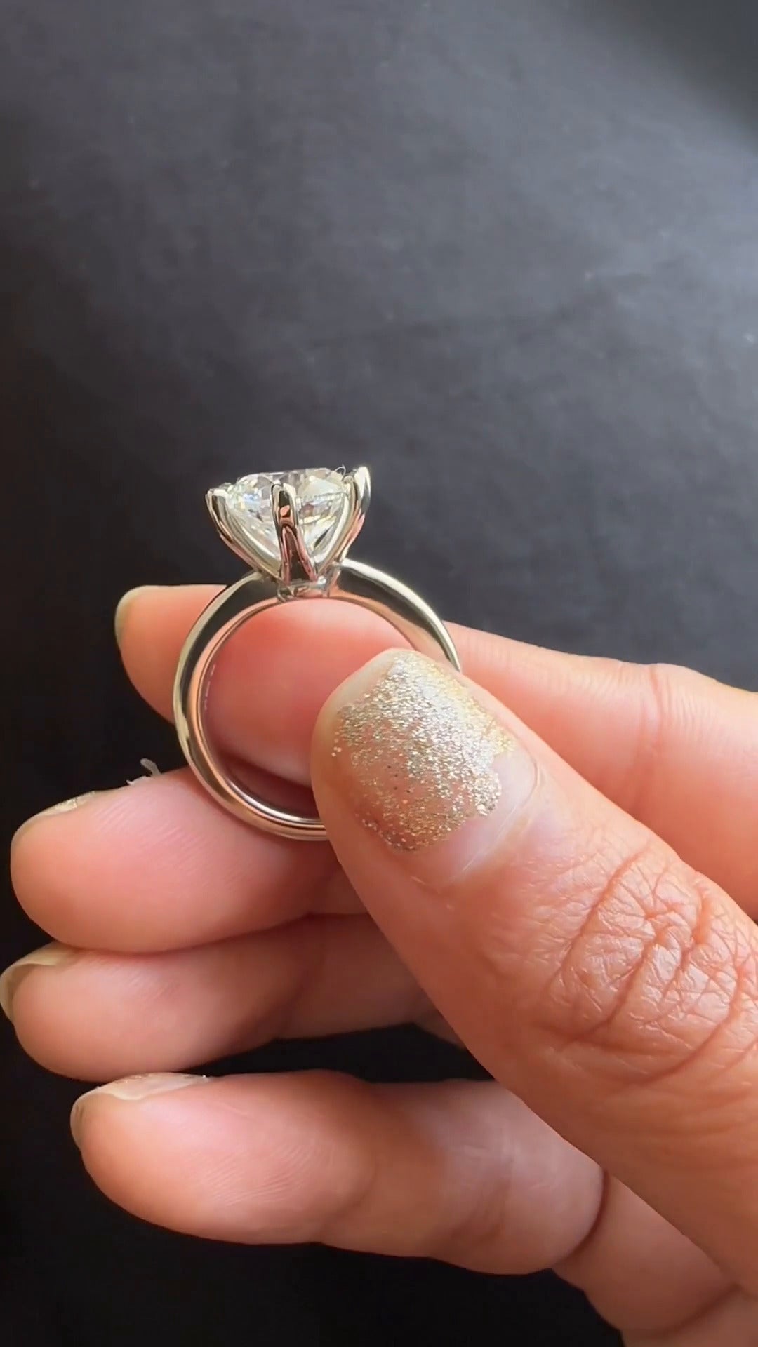 Moissanite Ring