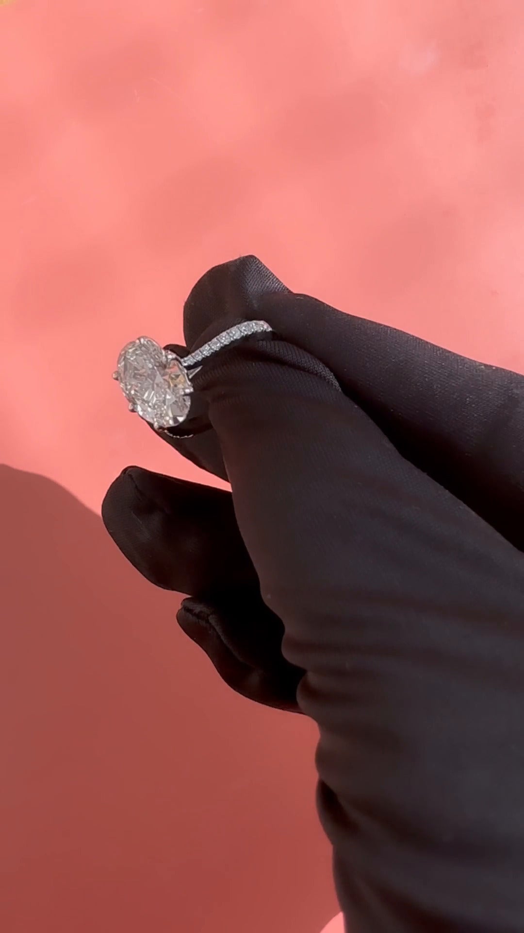 Oval Diamond Engagement Ring