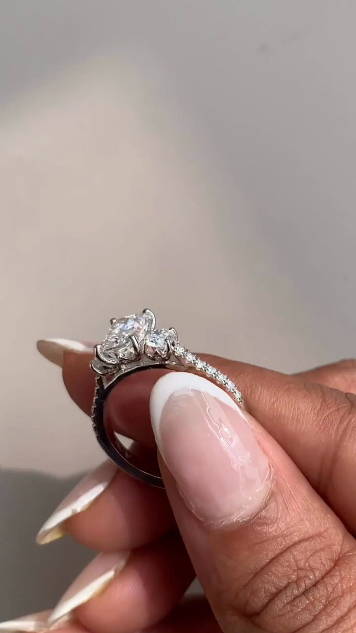Olivine Engagement Ring